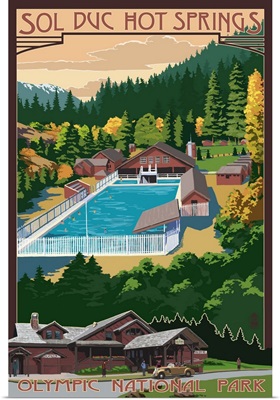 Sol Duc Hot Springs, Olympic National Park, Washington
