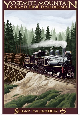 Sugar Pine Railroad, Yosemite Mountain