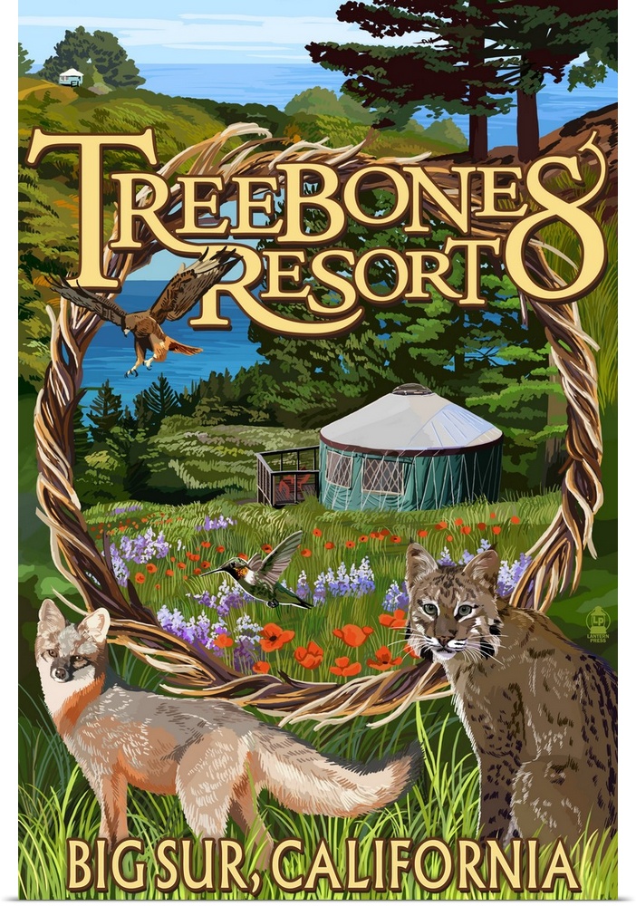Treebones  Resort, Big Sur, California