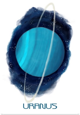 Uranus - Watercolor