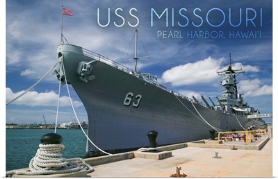 USS Missouri, Dock View