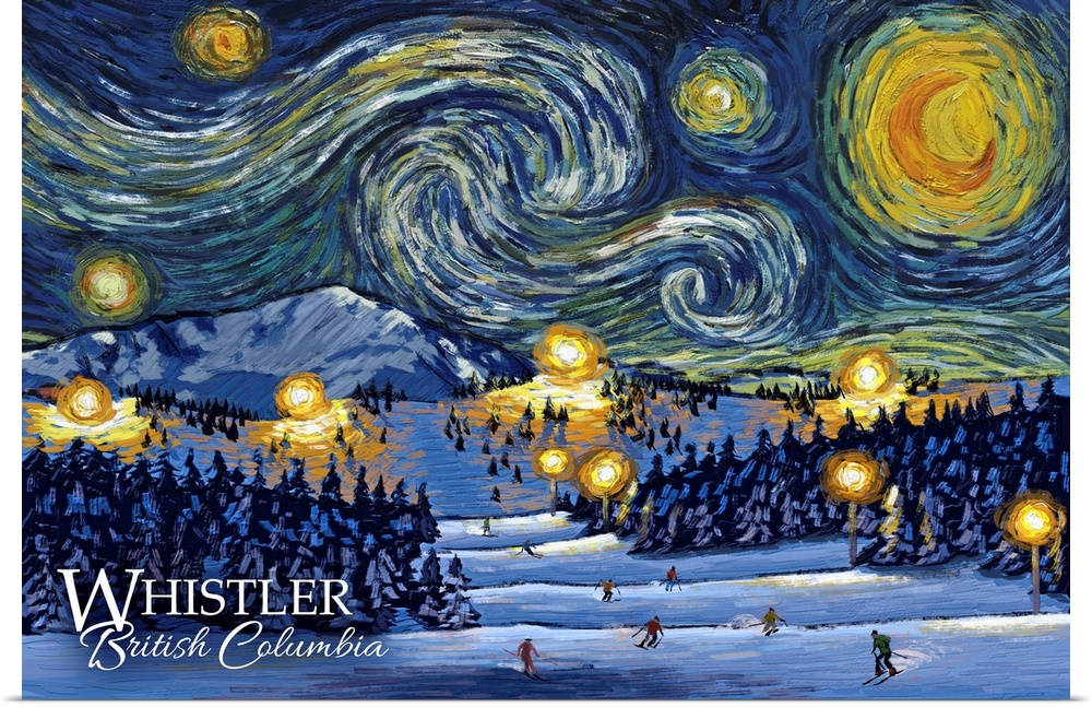 Whistler, BC - Starry Night Series