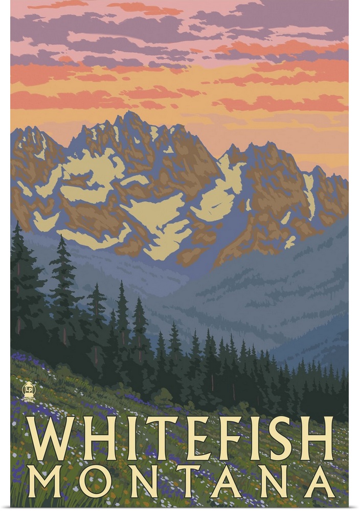 Whitefish, Montana, Spring Flowers