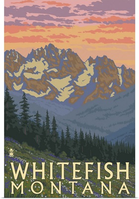 Whitefish, Montana, Spring Flowers