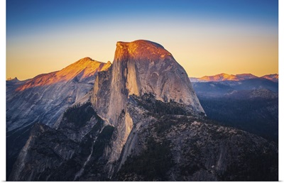 Yosemite National Park, California - Sunset View Of Half Dome