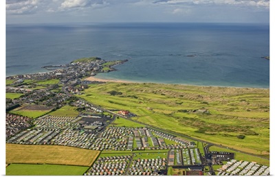 Aerial View Portrush, Northern Ireland, UK - Aerial Photograph