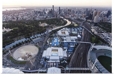 Australian Open Tennis Championships 2013, Melbourne - Aerial Photograph