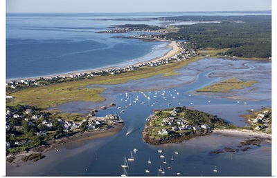Biddeford, Maine, USA - Aerial Photograph