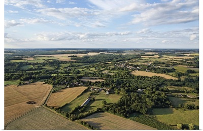 Chenevelles, Vienne, France - Aerial Photograph