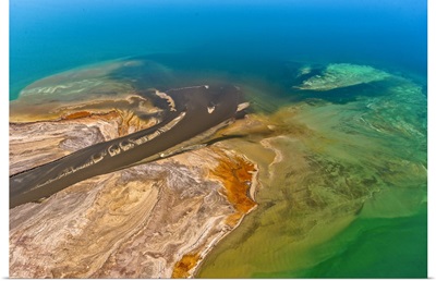 Dead Sea, Israel - Aerial Photograph