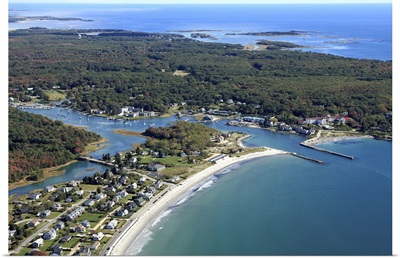 Gooches Beach, Kennebunkport, Maine - Aerial Photograph