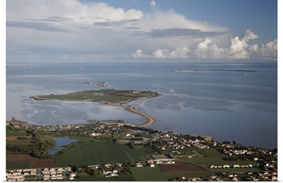 Isle Madame, Port des Barques, France - Aerial Photograph