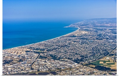 Krayot, Haifa, Israel - Aerial Photograph