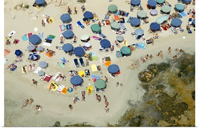 Las Salinas Beach, Ibiza, Spain - Aerial Photograph