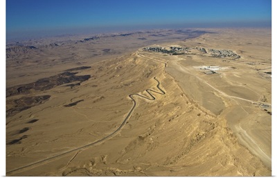 Mitzpe Ramon, Negev Desert - Aerial Photograph