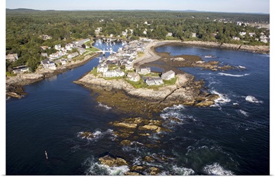 Perkins Cove, Ogunquit, Maine, USA - Aerial Photograph
