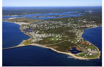 Point Judith, Rhode Island, USA - Aerial Photograph
