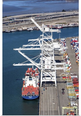 Port of Oakland, Oakland, California, USA - Aerial Photograph