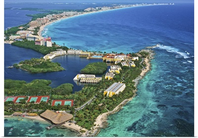 Punta Nizuc, Cancun - Aerial Photograph