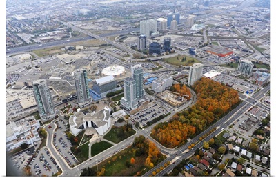 Scarborough Town Centre, Ontario - Aerial Photograph