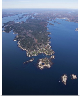 Southport Island, Southport, Maine - Aerial Photograph