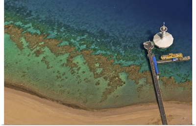 The Underwater Observatory Marine Park, Eilat - Aerial Photograph