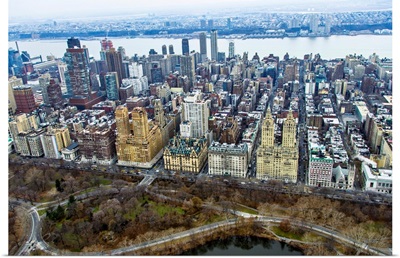 Upper West Side, Central Park - Aerial Photograph