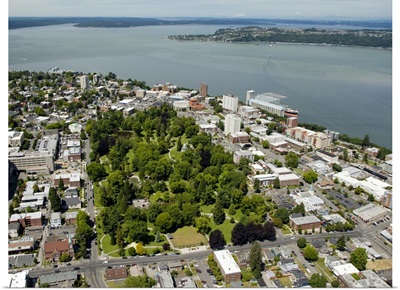Wright Park, Tacoma, WA, USA - Aerial Photograph
