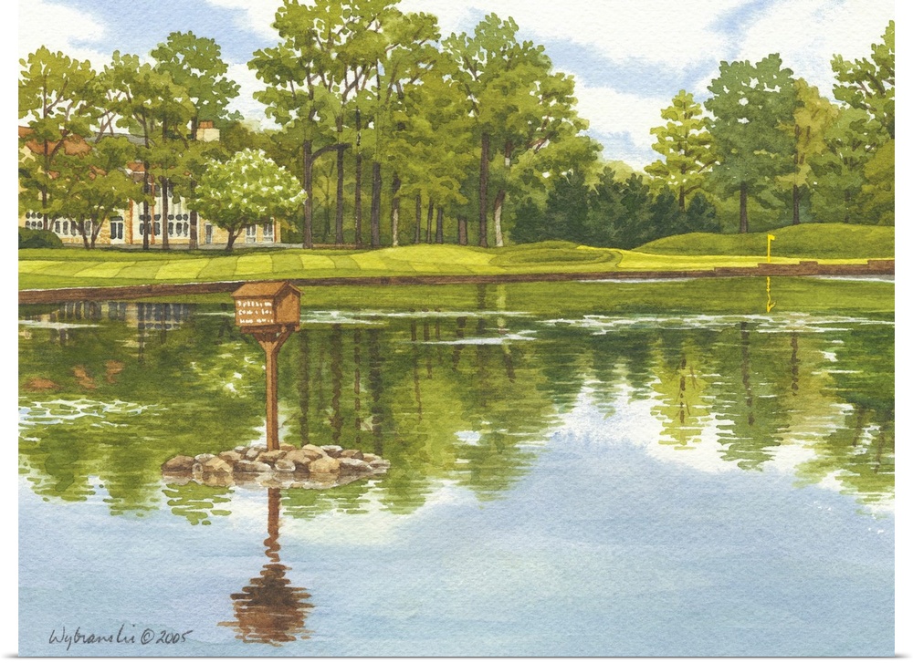 The golf course for the opinionated golfer. Suggestions are welcome but you'll need a rowboat!