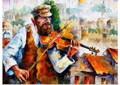 Fiddler in Jerusalem