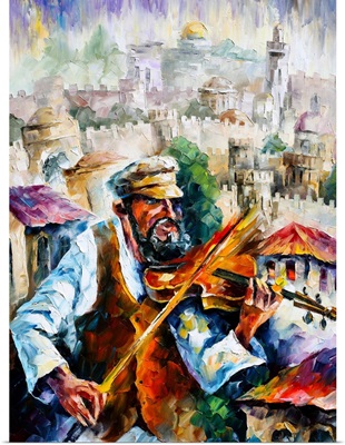 Fiddler in Jerusalem II