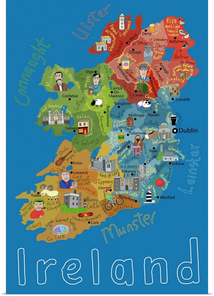 Ireland Map