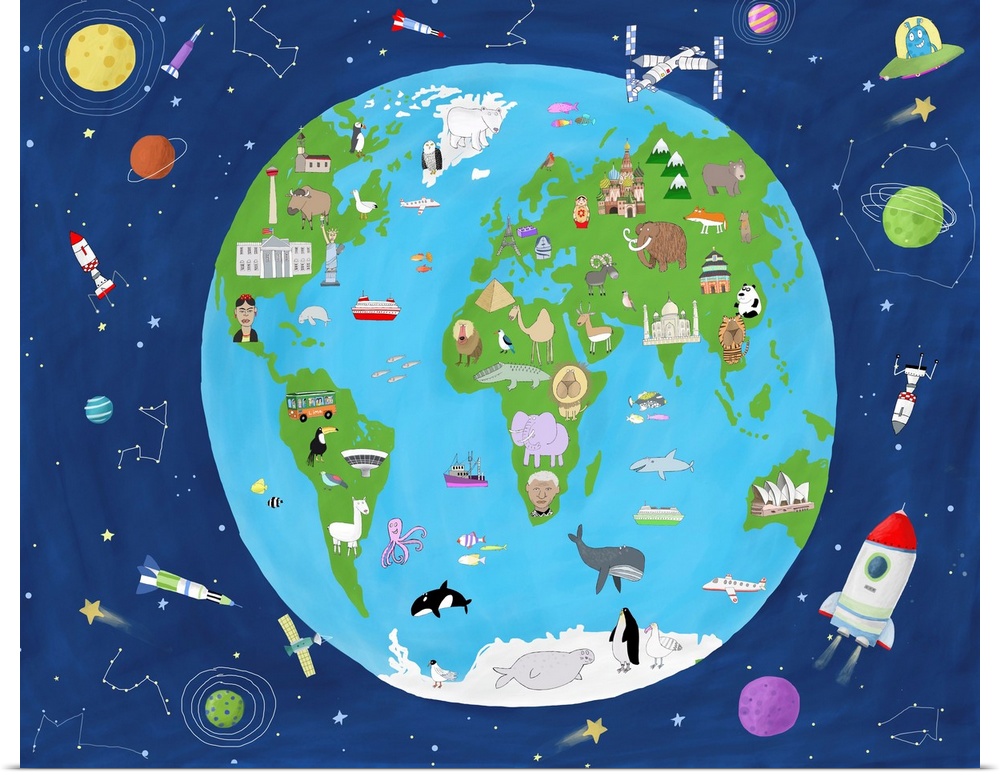 The World From Space