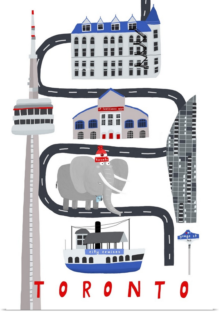 Toronto Black White Elephant