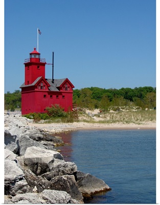 Big Red Lighthouse Holland MI