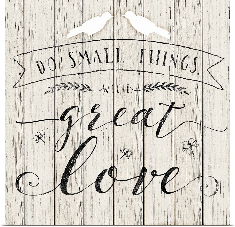 Do Small Things