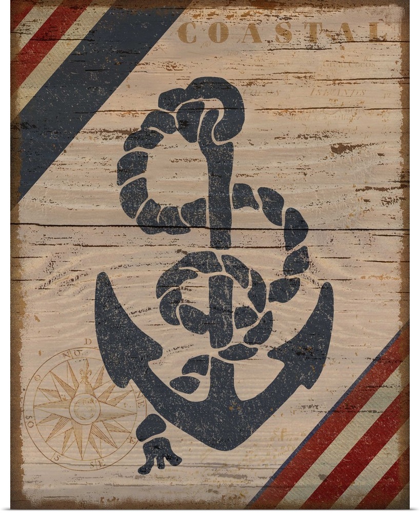 Nautical Americana Anchor