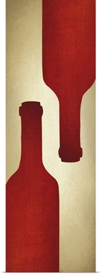 Vino Bottle Beige Panel