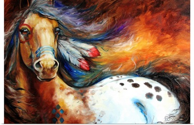 Spirit Indian Warrior Pony