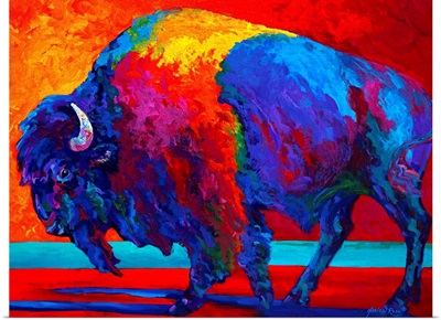 Abstract Bison
