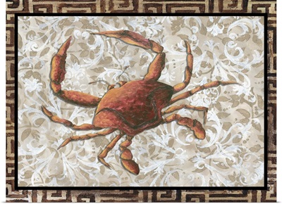 Crab with Greek Border I