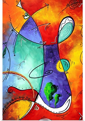 Free At Last - Bold Colorful Abstract Art