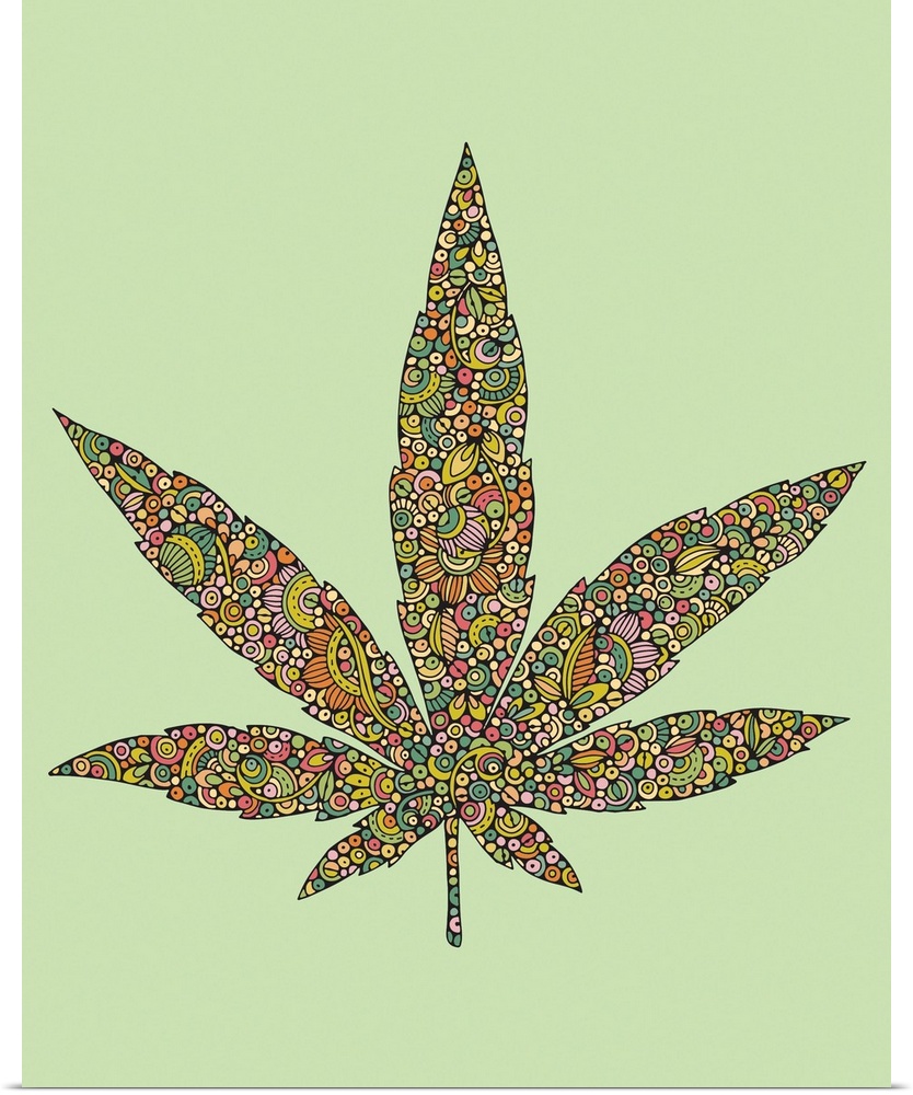 Cannabis Leaf 2 (Green)