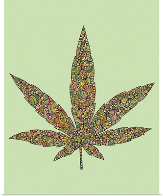 Cannabis Leaf 2 (Green)