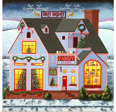 Christmas Village - The Candy Store