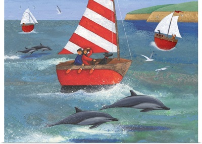 Sailing With Dolphins