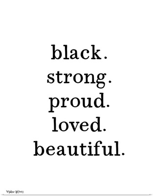 Black. Beautiful.