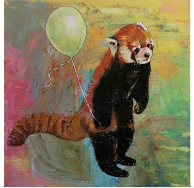 Red Panda Balloon