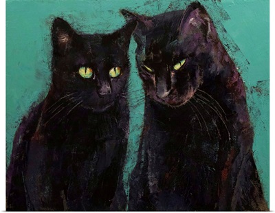 Two Black Cats