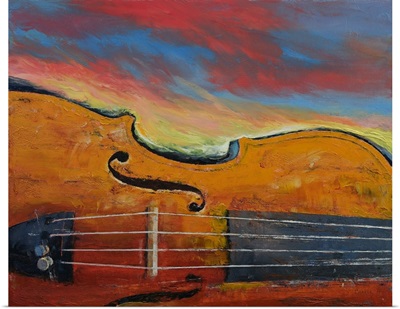 Violin - Sunset